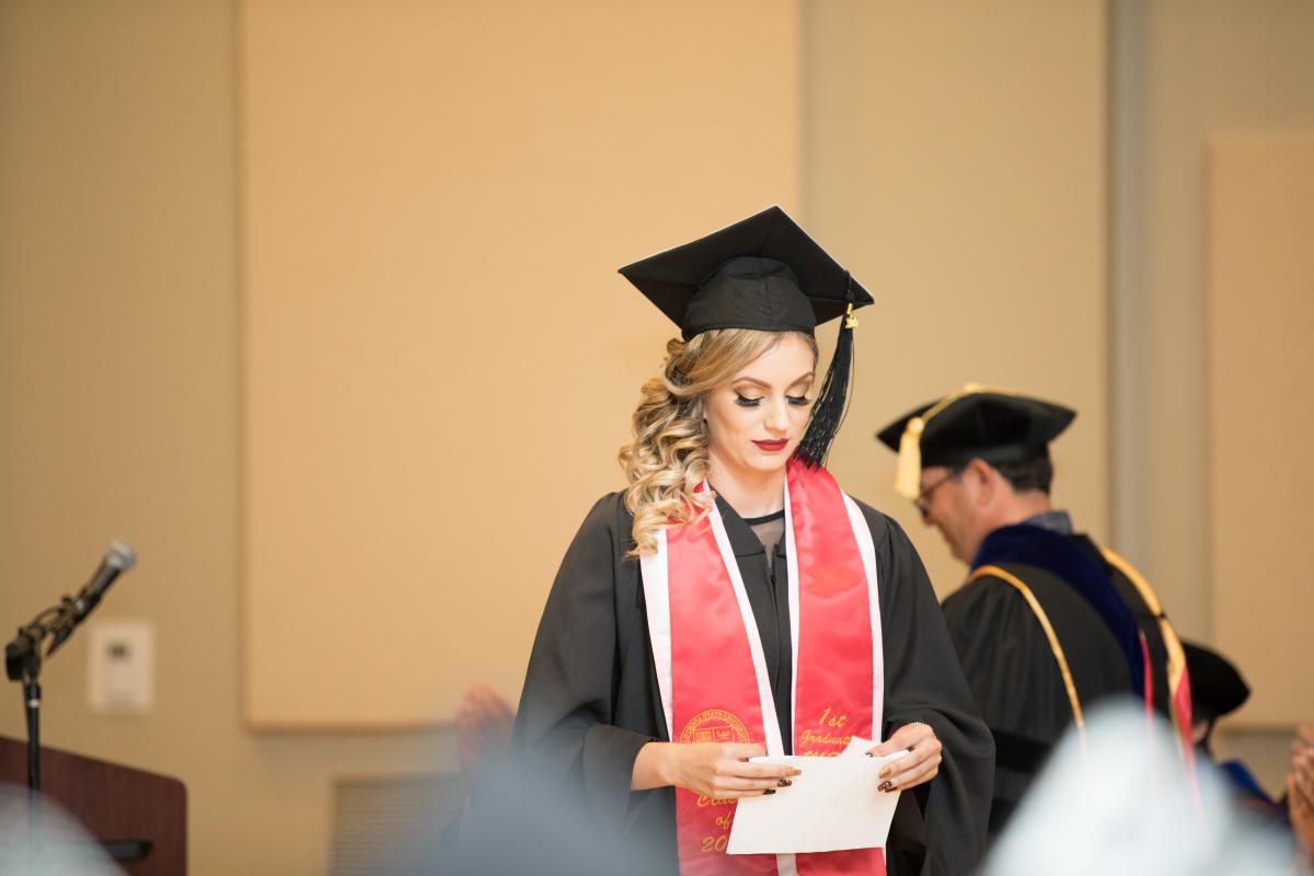 Stan State MSW Hooding Ceremony California State University Stanislaus